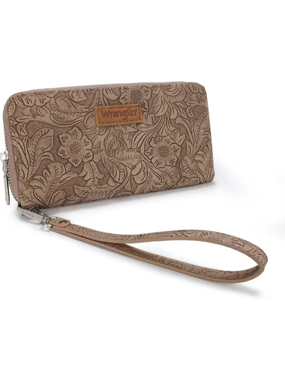 Compact Western Wristlet Clutch Wallet for Women | Stylish Card Organizer
